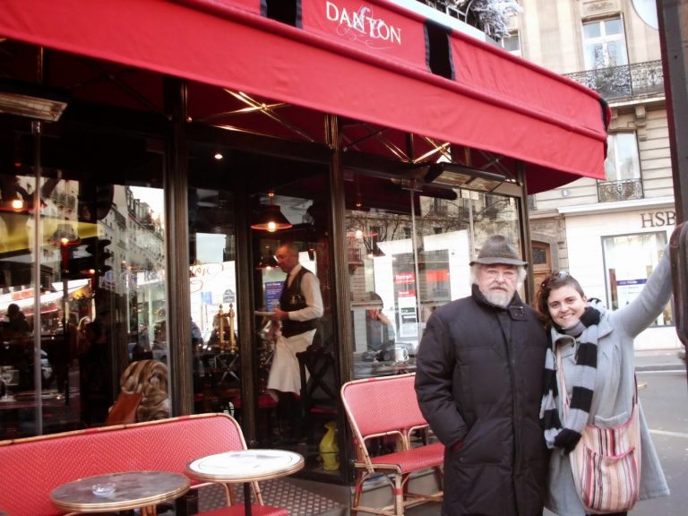 José María Álvarez y Noelia Illán ante el Danton Café