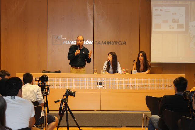 Un momento de las jornadas de Poesía 2.0