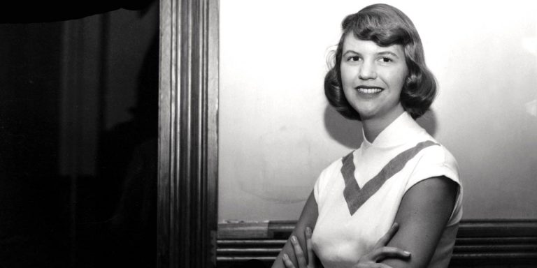 Sylvia Plath.