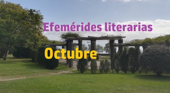 Efemérides literarias - octubre