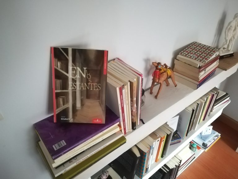 En los estantes, de Javier Gilabert.